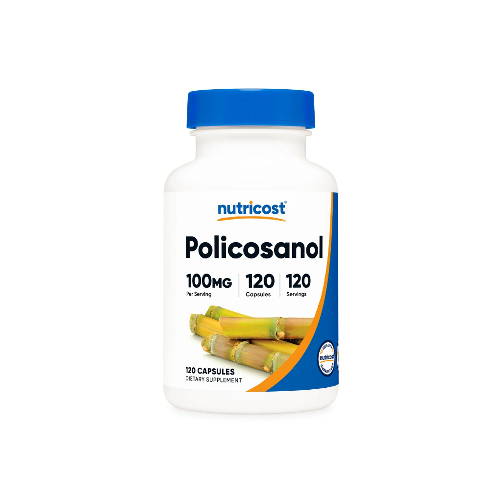 Policosanol 甘蔗原素（100毫克，120粒膠囊） | 家庭健康守護員 | Nutricost 授權經銷商
