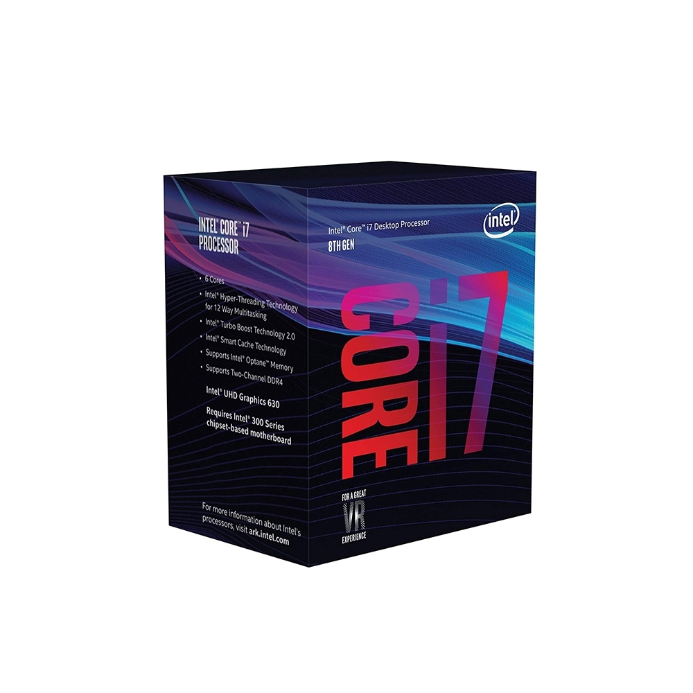 Intel 第八代 Core i7-8700 六核心處理器