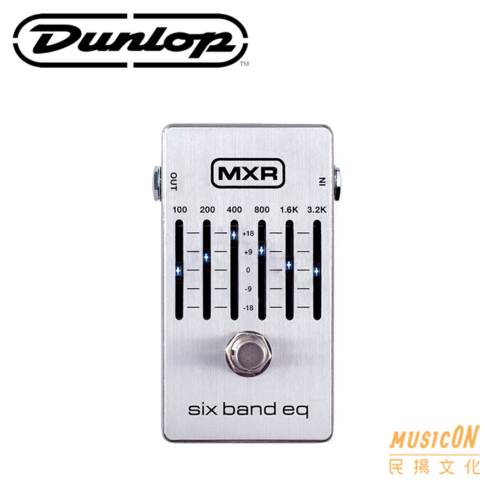 【民揚樂器】Dunlop MXR M109S 6段 Band Graphic EQ 等化器 EQ效果器