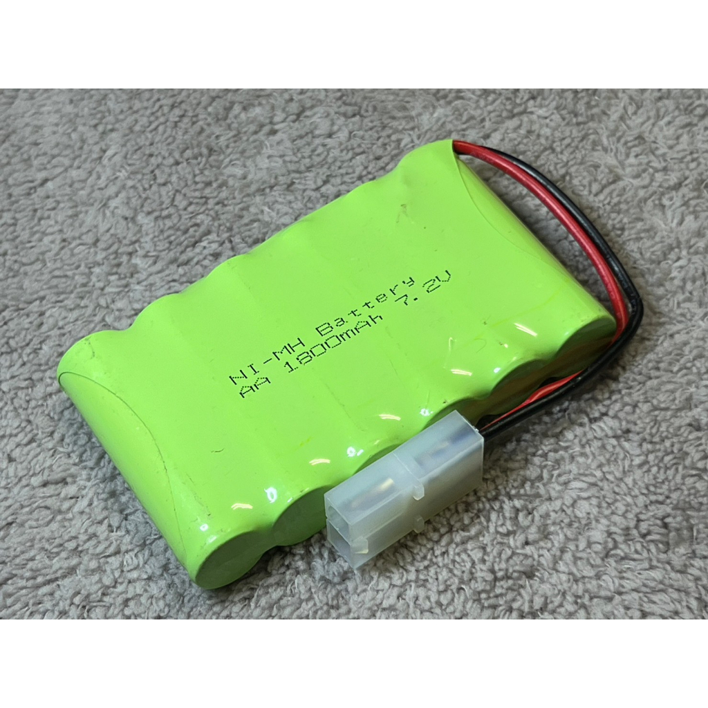 NI-MH AA 7.2V 1800mah 大田宮插頭 搖控汽車直昇機船飛機 搖控模型 航模電動馬達電池另有 NI-CD