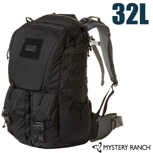 【美國 Mystery Ranch】神秘農場日用多功能電腦背包32L(S/M)RIP RUCK.通勤書包_黑_61272