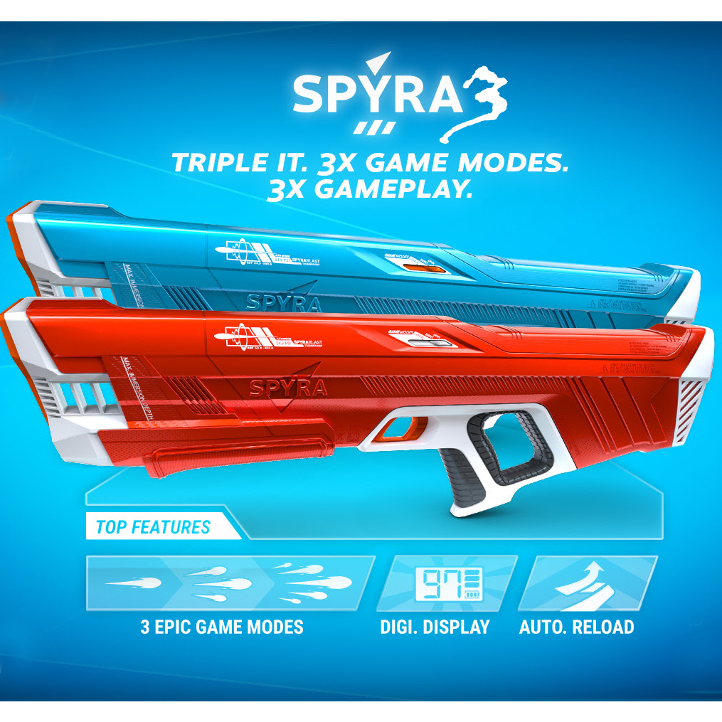[破冰代購 ] SPYRA Three 現貨 Spyra3 2023年最新正版三代 電動 水槍 德國正版水槍 軟彈
