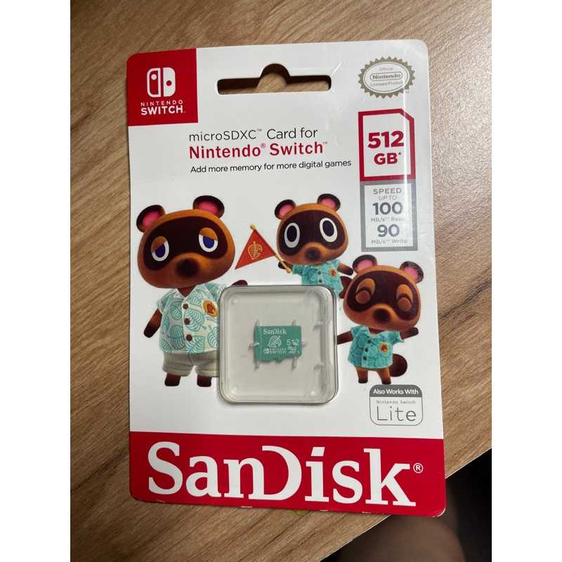 SanDisk 512G micro SDXC任天堂 Switch記憶卡 TF卡