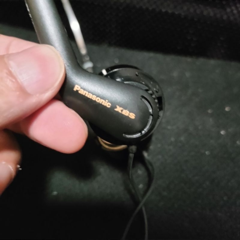 panasonic xbs 古董耳機 隨身聽耳機 卡式 磁帶
