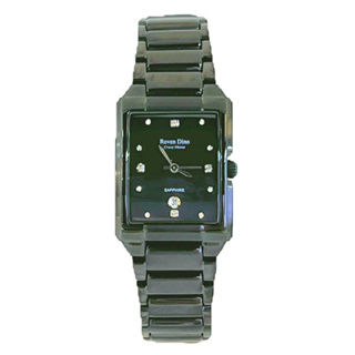 【Roven Dino 羅梵迪諾】經典方形晶鑽對錶 RD66036B 24mm 現代鐘錶