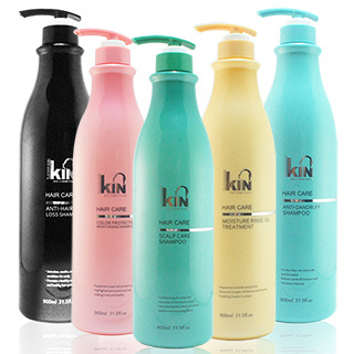 KIN 頂級系列 保濕、護色、控油、豐盈、抗屑、亮彩洗髮精 900ml