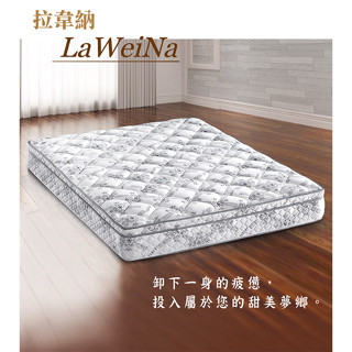 IHouse-【偏硬款】Minerva 拉韋納 綠色環保 天絲硬式連結床墊