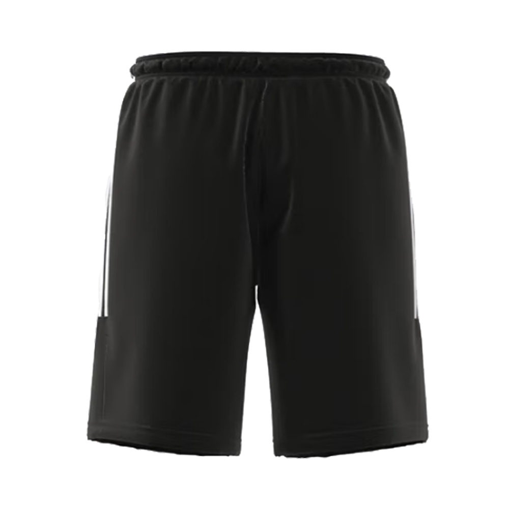 Adidas 男 短褲 休閒 三條線 口袋   3/4 3S SHORT 內網布 七分運動短褲  黑  EJ9321