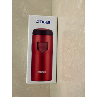 (日本原裝) TIGER虎牌360cc保溫保冷杯 (MJA-B036-RM)霧紅色(全新)
