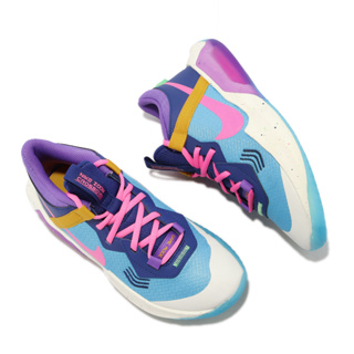 NIKE AIR ZOOM CROSSOVER 大童 籃球鞋 藍×粉紅 FD1034400 氣墊
