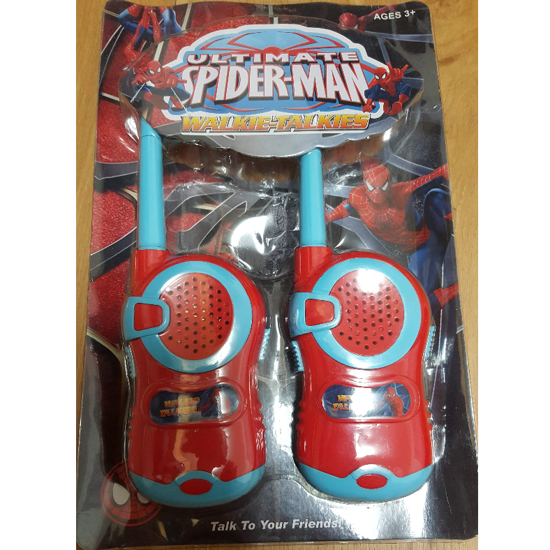 玩具 | 蜘蛛人對講機