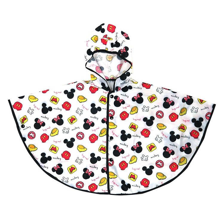 【VIVIBABY】迪士尼輕量幼兒雨衣(米奇/米妮/公主) 599元