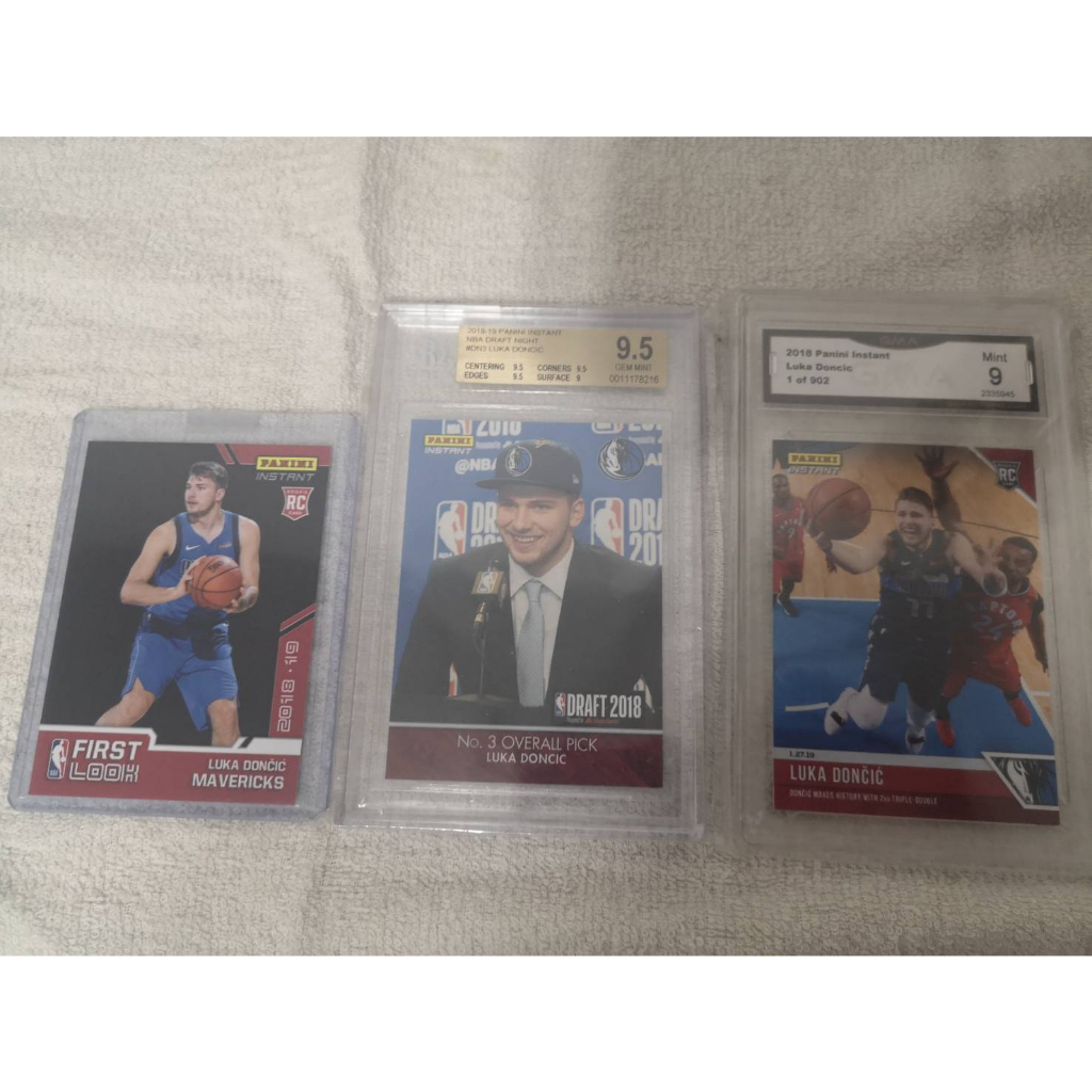 [NBA] Luka Doncic RC 鑑定球員卡 Panini Instant