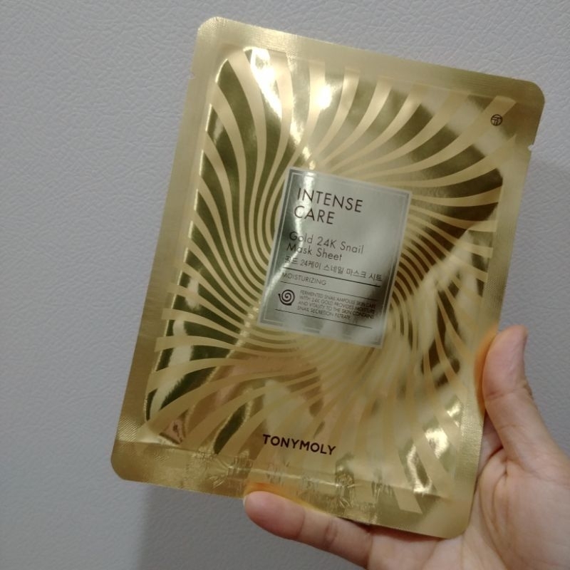 現貨 韓國 TONYMOLY 黃金蝸牛面膜 Gold 24K Snail mask
