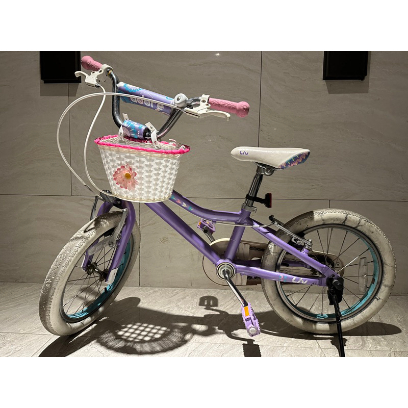 捷安特 ADORE 16吋兒童腳踏車 紫色