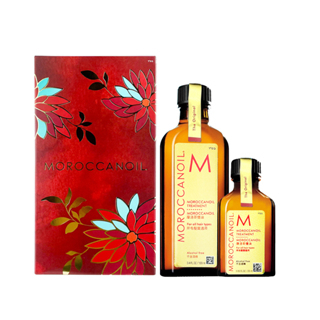 歐娜 摩洛哥優油Moroccanoil Treatment 黃金限定版禮盒 100ML+25ML