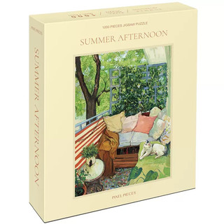 裝點貓生活｜pixel pieces拼圖 Summer Afternoon 夏日午後 1000片