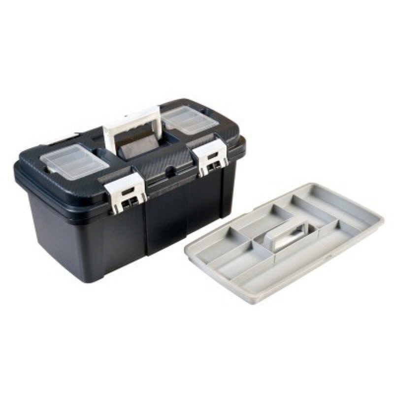 現貨 台灣製 酷爾雙開式 工具箱 上蓋雙開工具箱 工程箱 工具箱 水電工具箱 零件工具箱 收納箱