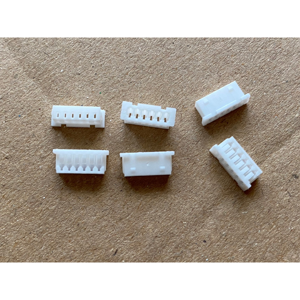 【IF】(3個)WAFER 6pin 1.25mm 6P 母頭 連接器 connector 接線母頭 線端接頭