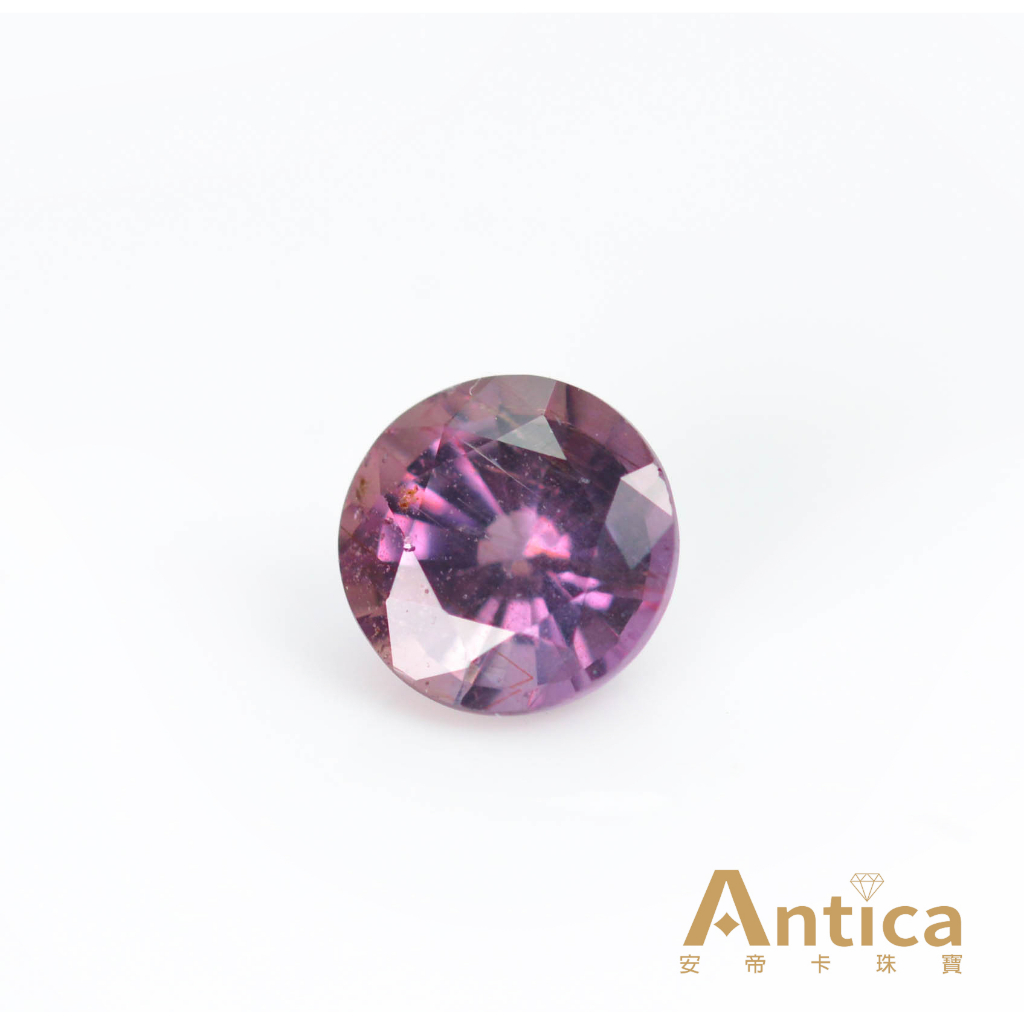 [ANTICA] 紫剛 0.97克拉 紫色 圓形 錫蘭 天然無燒 corundum 剛玉家族（經理推薦）安帝卡珠寶