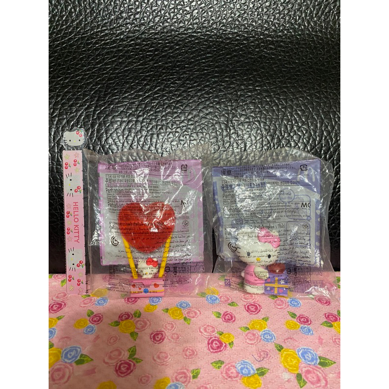 全新未拆封 Hello Kitty 麥當勞公仔麥當勞玩具 2個合售—2012年