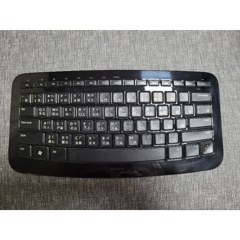 微軟鍵盤Microsoft Arc Keyboard 曲線人體工學 無線鍵盤