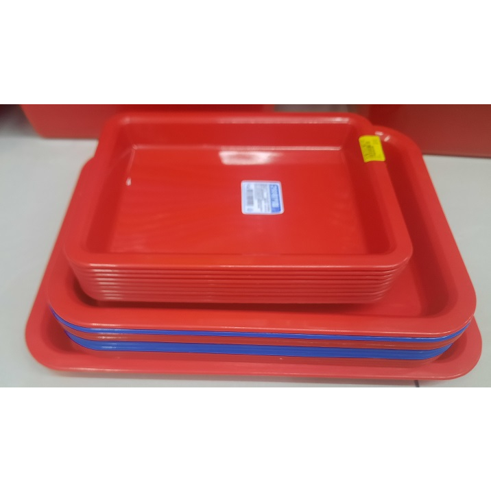 🔥象王清潔達人🔥長方盤 整理盤 250/300/350 紅藍兩色可備註