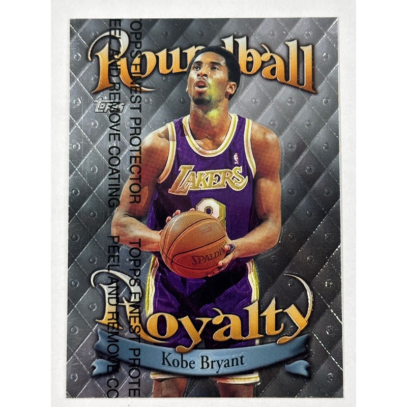 [NBA球卡] 小飛俠Kobe Bryant Roundball Royalty 邊角漂亮美卡