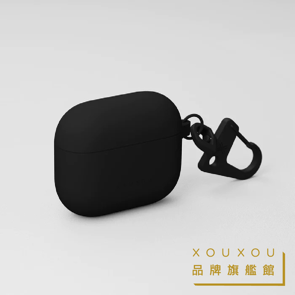 XOUXOU / AirPods 3 矽膠耳機套-黑色BLACK