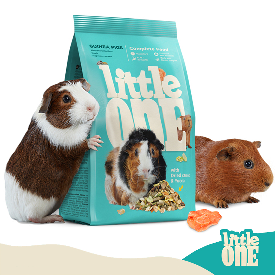 Little One 營養完善天竺鼠飼料/900g 天竺鼠飼料 天竺鼠主食 寵物鼠飼料 天竺鼠乾飼料