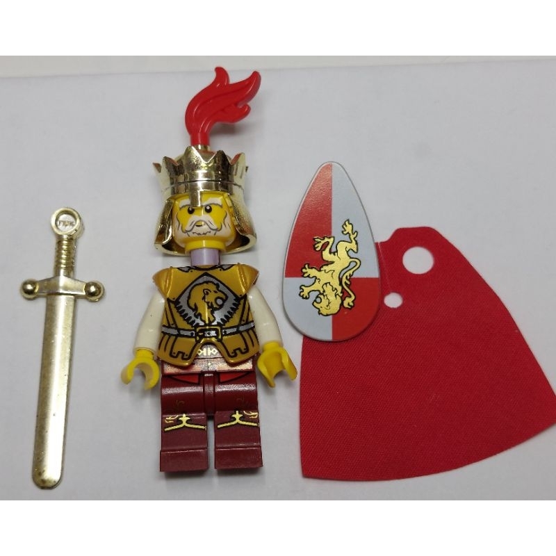 lego 樂高 國王 cas441 紅獅 城堡 騎士 7946