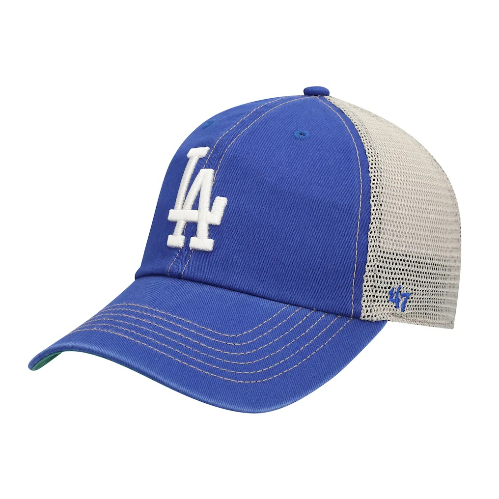 47Brand MLB 洛杉磯道奇隊 LA dodgers 棒球帽 網帽 外出穿搭 美國職棒 帽子