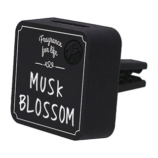 日本 John′s Blend MUSK BLOSSOM 櫻花麝香 方塊方形 冷氣口夾式 車用芳香劑 (1入) 化學原宿