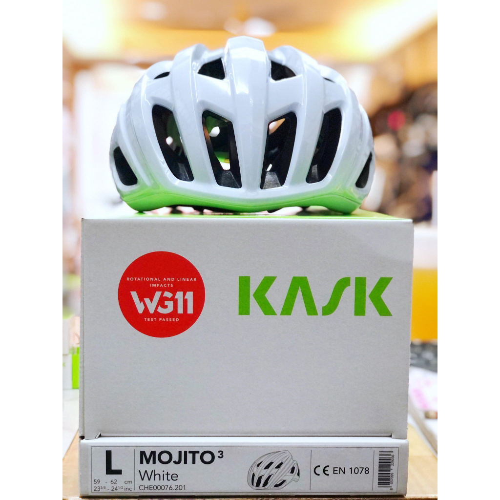 KASK MOJITO3 (White 亮白) 單車安全帽/自行車安全帽/腳車踏安全帽