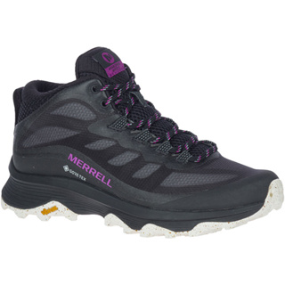【MERRELL 美國】女 MOAB SPEED MID G/T 健行運動鞋 黑/紫 ML135414 登山鞋