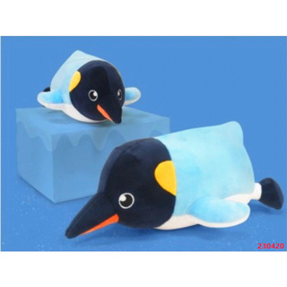 【企鵝趴姿款】企鵝娃娃抱枕 滑冰企鵝 娃娃 國王企鵝 可愛企鵝 玩偶 趴趴企鵝 企鵝寶寶 布偶