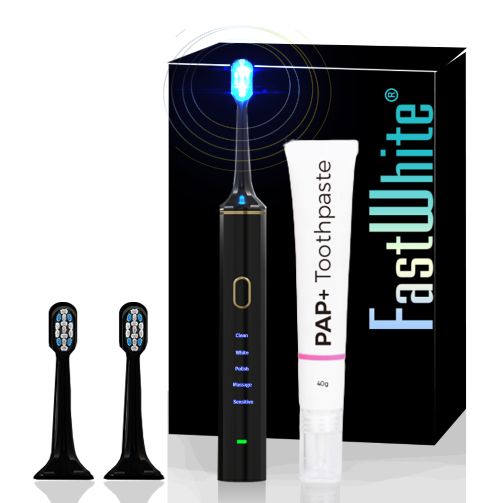 FastWhite齒速白 藍光音波鑽白電動牙刷＋鑽白牙膏精華組 型號F0590