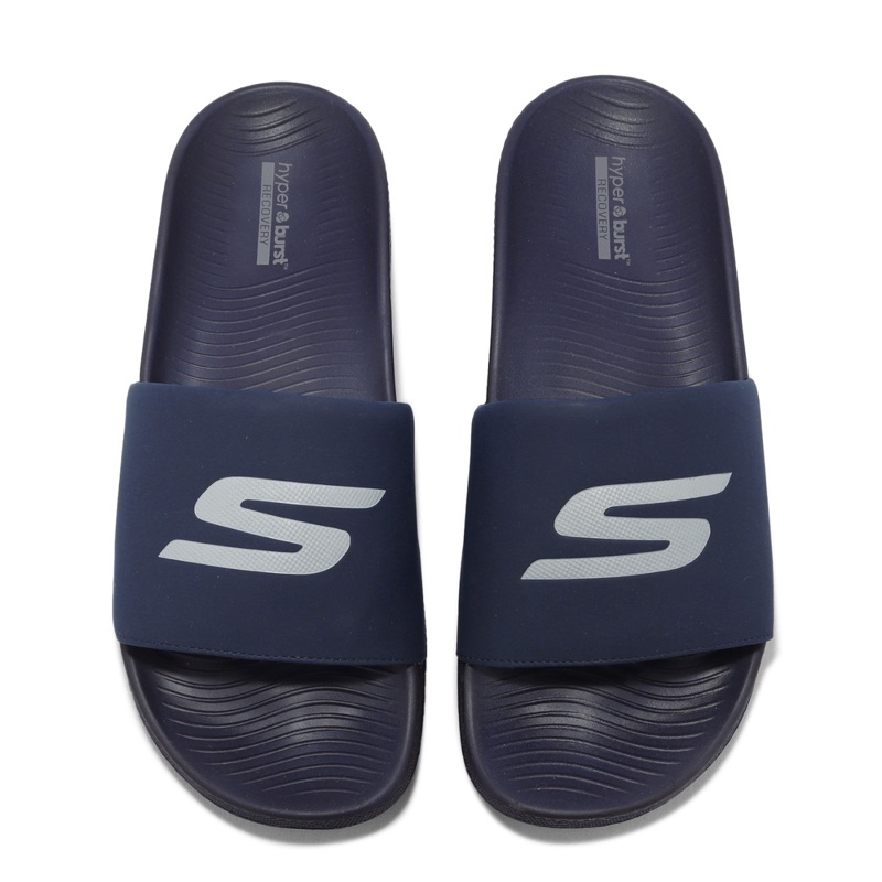 Skechers  Hyper Slide-Deriver 男款 拖鞋 （246020NVY）