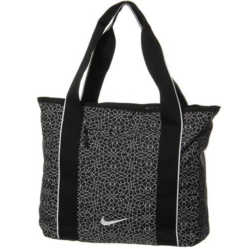Nike 肩背包 手提袋 購物袋 防潑水拉鍊BA4658-011