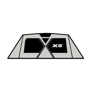 客製化 KZM NEW X5 露營 車貼 防水貼紙 帳篷貼紙