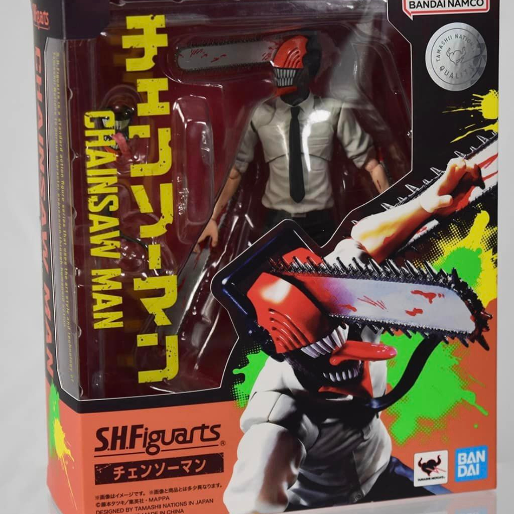 星矢TOY 萬代 BANDAI 正版 SHF 鏈鋸人 鏈鋸惡魔 淀治 電次 鏈鋸型態 快速出貨🚚
