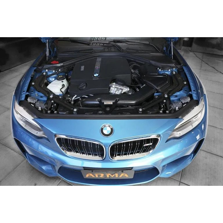 CRP成瑞國際 ARMASPEED BMW F87 M2 小改前 N55引擎專用 碳纖維進氣套件 加大進氣 實體店面