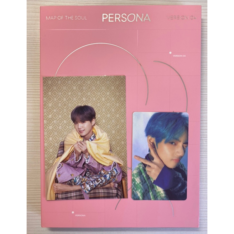 BTS防彈少年團Map of the soul: Persona ver.4韓國版（二手、含泰亨V小卡）