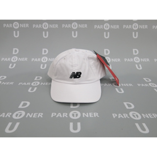 【Dou Partner】NEW BALANCE LOGO刺繡 棒球帽 老帽 白色 LAH91014WT