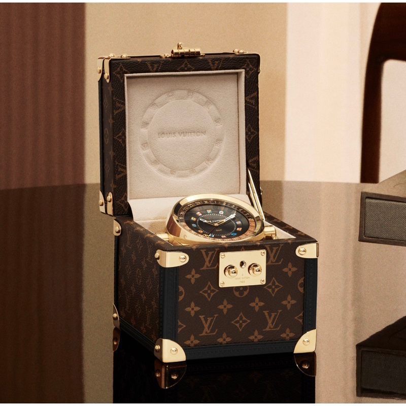 Louis Vuitton lv行李箱桌鐘 Lv桌鐘