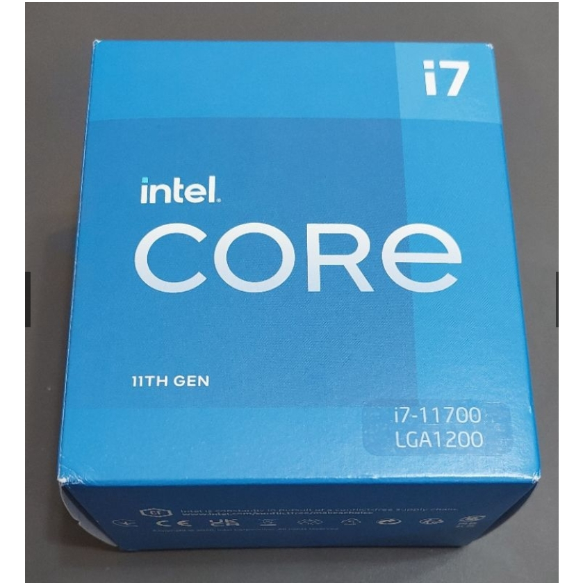 保內盒裝完整 LGA1200 Intel i7 11700 up to 4.9G 10900 1070011900 可參
