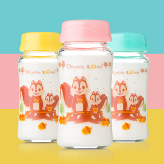 酷熊 臺灣製寬口玻璃母乳儲奶瓶240ml 可銜接AVENT 貝瑞克吸乳器【EA0068】