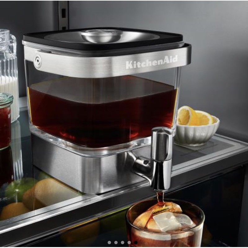全新未拆// KitchenAid 不鏽鋼冷萃咖啡機 0.8L