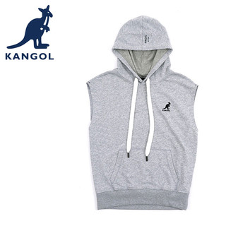 KANGOL 英國袋鼠 連帽背心 63251481 背心