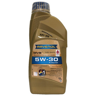 RAVENOL漢諾威 MVB SAE 5W30 全合成長壽機油(亞熱帶地區規格)1L【真便宜】